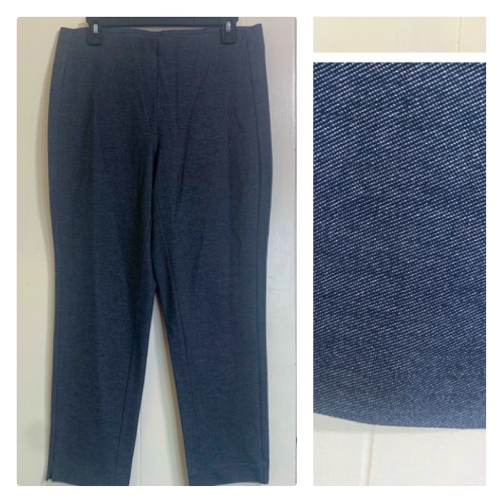 J.Jill Wearever Collection Comfort Elastic Waist Slim Crop Leggings Pant Size S.